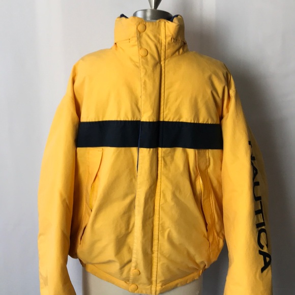 Nautica Other - EUC NAUTICA Revers Down & Feather Puffer Jkt Sz M